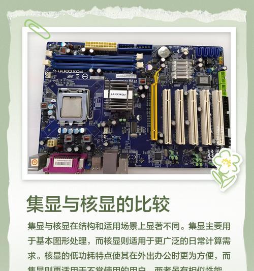 2023年核显最强CPU排名揭晓！（领先技术巨头争霸，谁将成为新一代核显之王？）